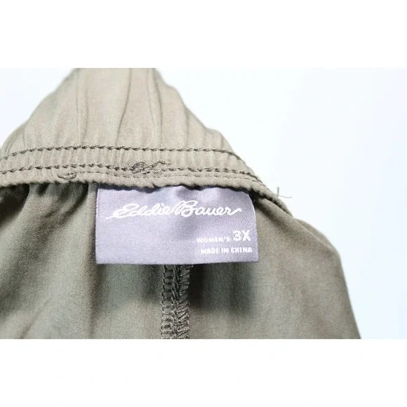 NWT Eddie Bauer Departure Ankle Pants Green Women's Plus Size 3X H14761 - Picture 11 of 13